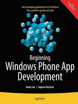 cover image of Beginning Windows Phone App Development